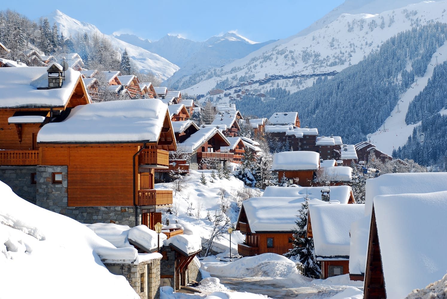 Affordable chalets in one of the worlds top ski resorts.
